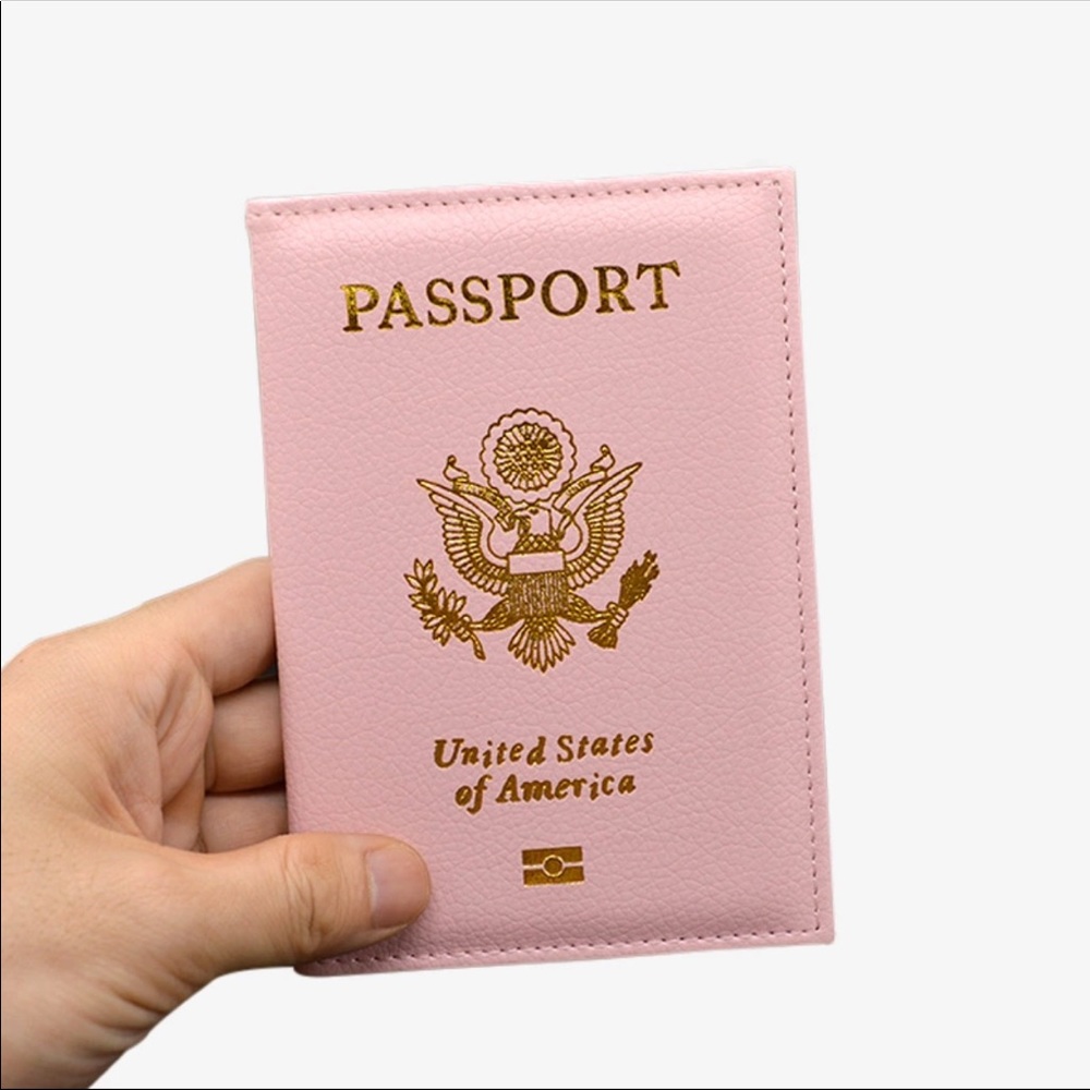 New PU leather passport cover